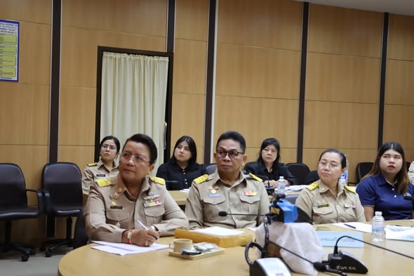 ร่วมรับชมการถ่ายทอดสดการประชุมสัมมนาการมอบนโยบายและแนวทางการจัดทำงบประมาณรายจ่ายประจำปีงบประมาณ พ.ศ. 2570