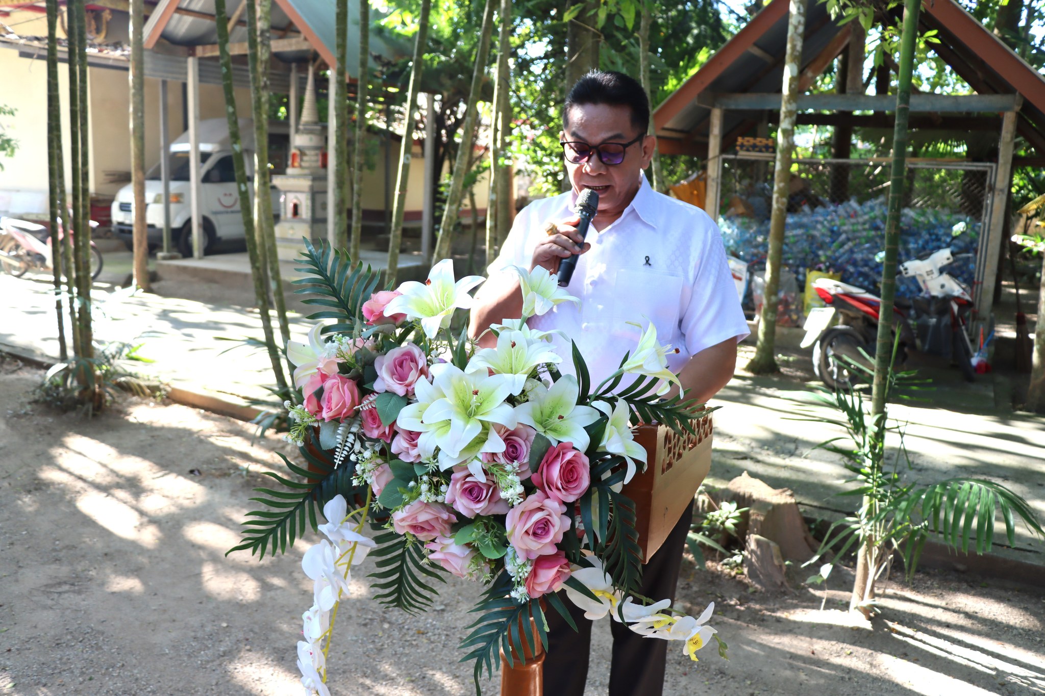 เทศบาลตำบลวังไผ่ จัดกิจกรรมรวมพลังสร้างสัปปายะสู่วัด ด้วยวิถี 5 ส (Big Cleaning Day) ณ วัดคอออม อำเภอเมืองชุมพร จังหวัดชุมพร