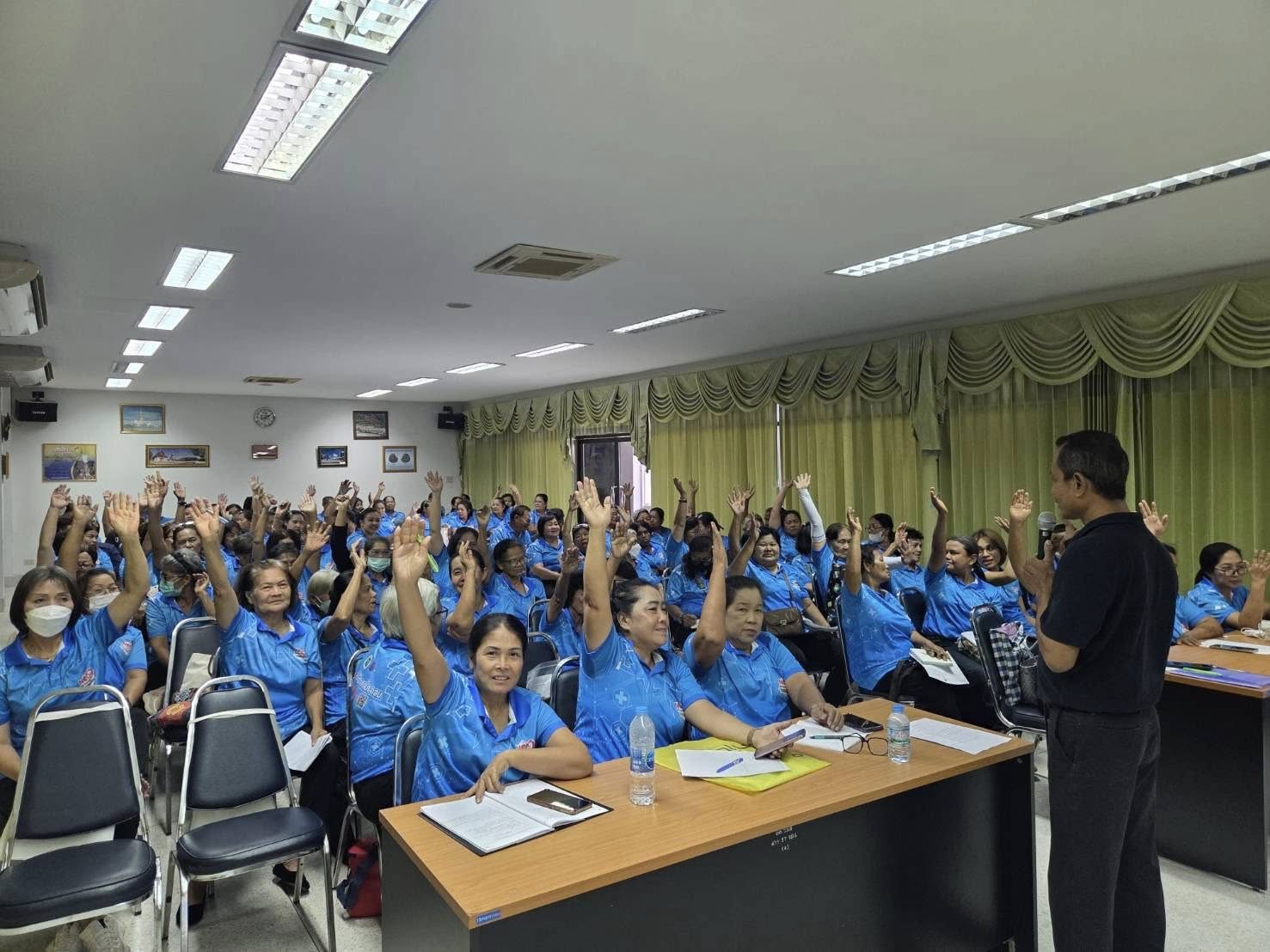 ประชุม อสม. ประจำเดือน มีนาคม 2569