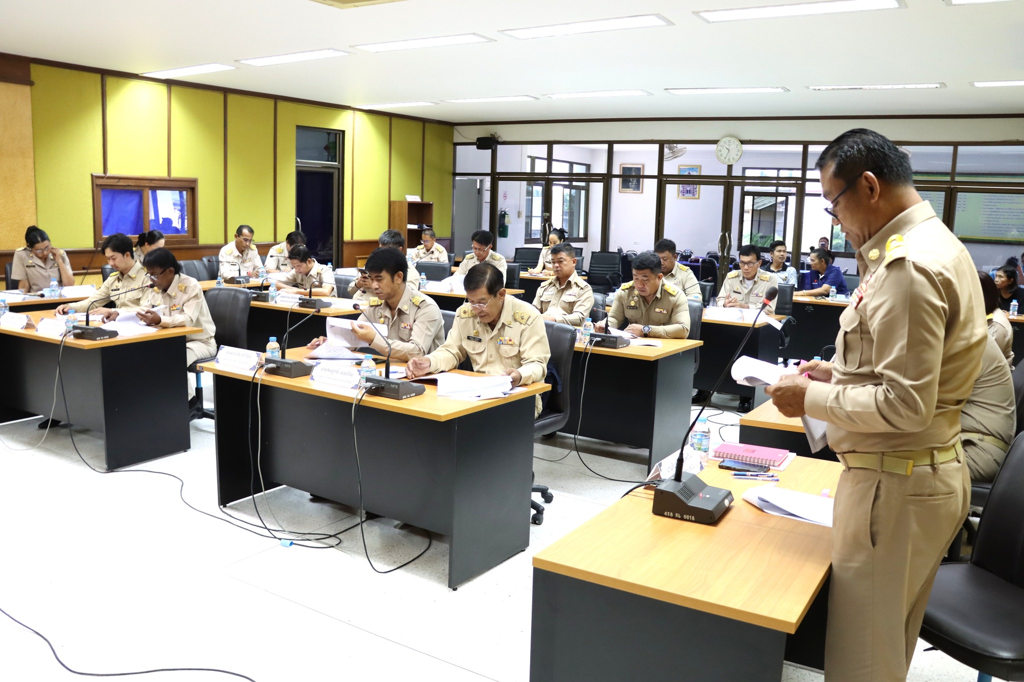 ประชุมสภาเทศบาลตำบลวังไผ่ สมัยสมัญ สมัยแรก ประจำปี 2569