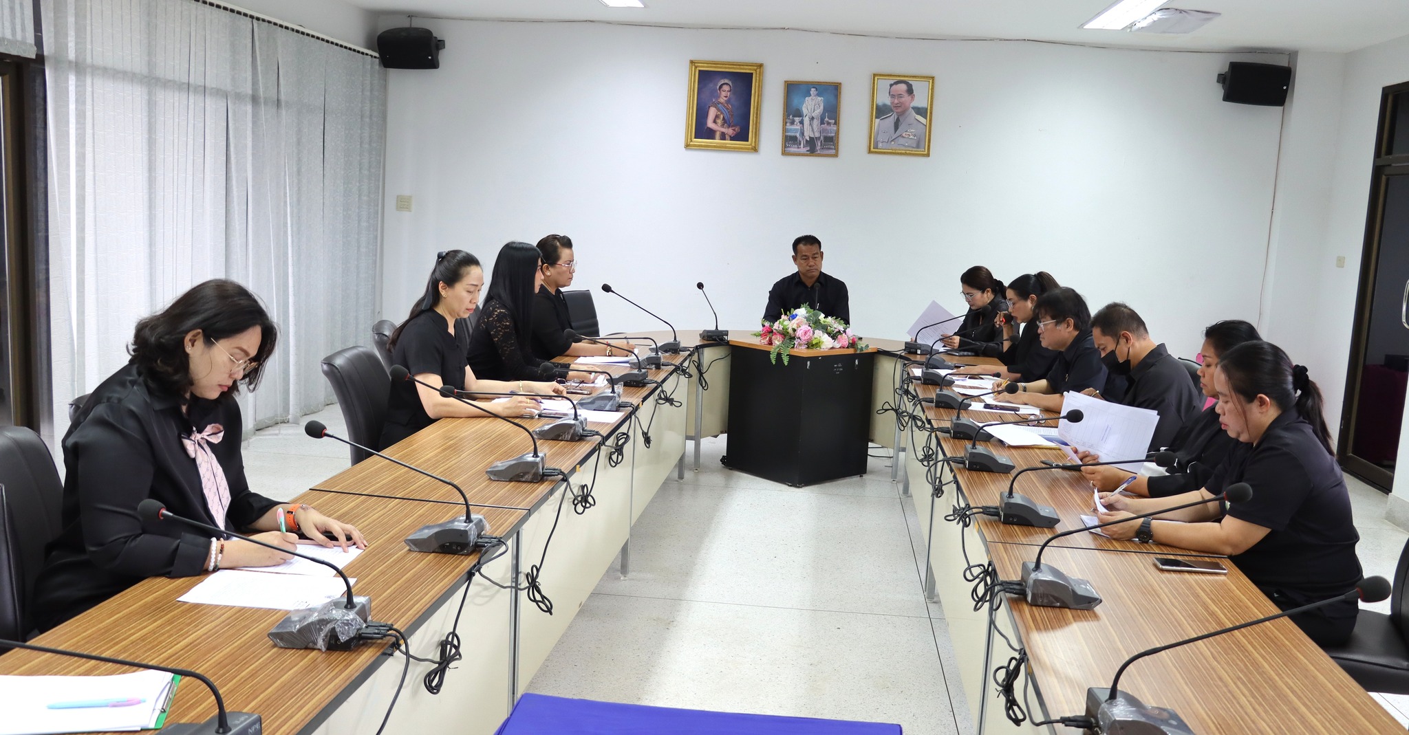 การประชุมหัวหน้าส่วนการงาน ประจำเดือน กุมภาพันธ์ พ.ศ. 2569