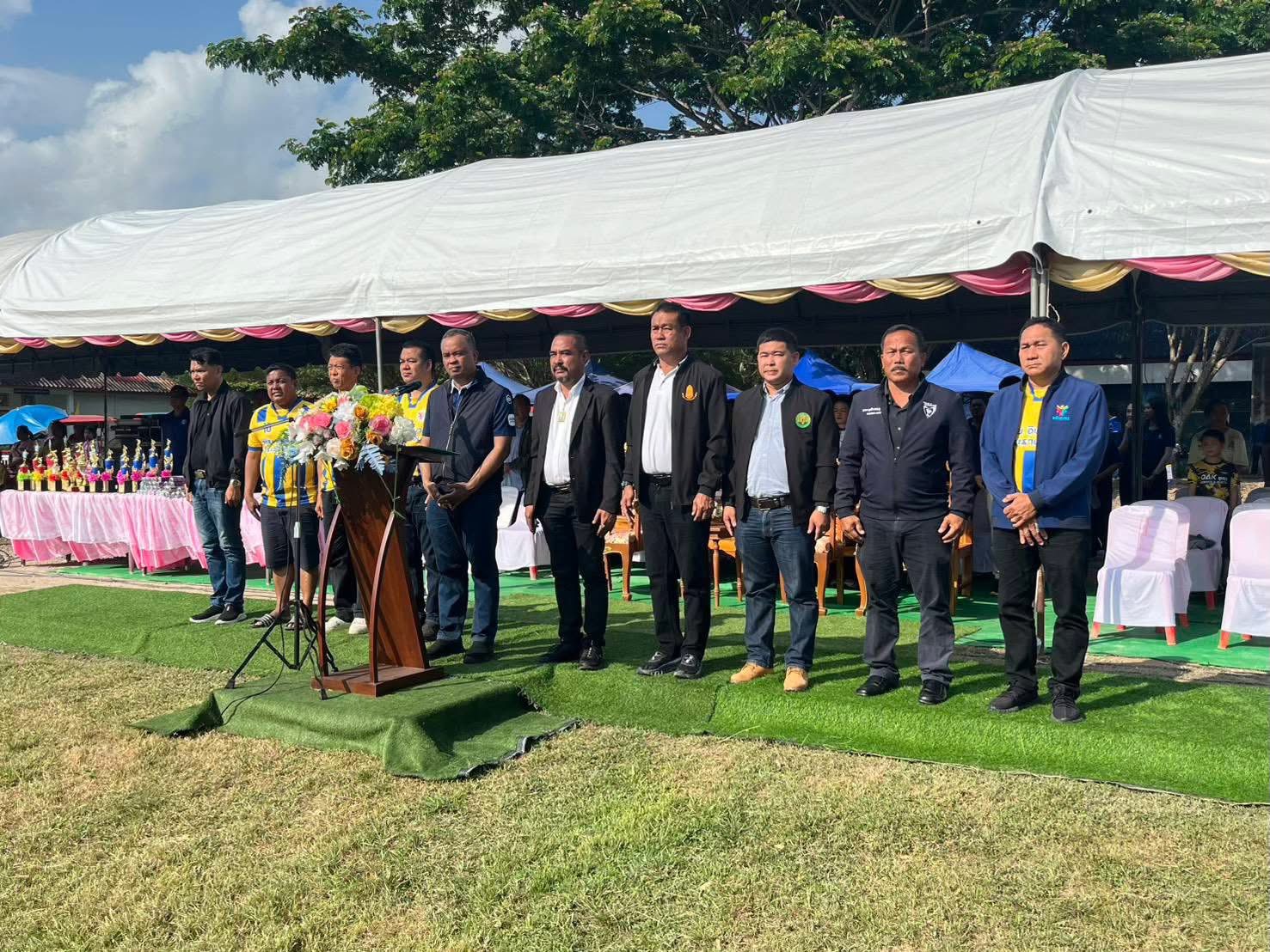 พิธีเปิด โครงการแข่งขันกีฬาเทศบาลตำบลบางหมาก ประจำปี 2569