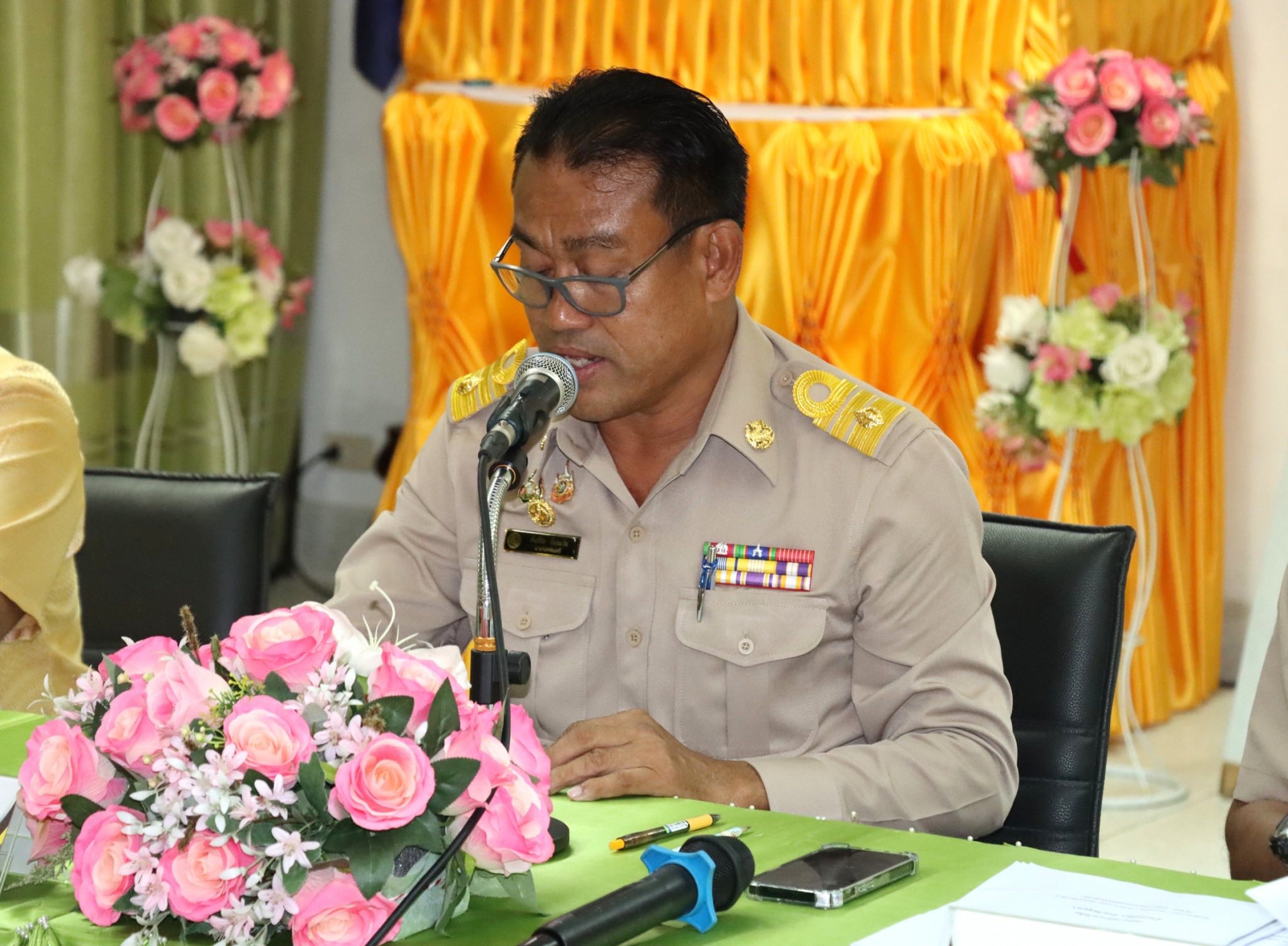 ประชุมคณะกรรมการสนับสนุนการจัดทำแผนพัฒนาท้องถิ่น คณะกรรมพัฒนาเทศบาลตำบลวังไผ่