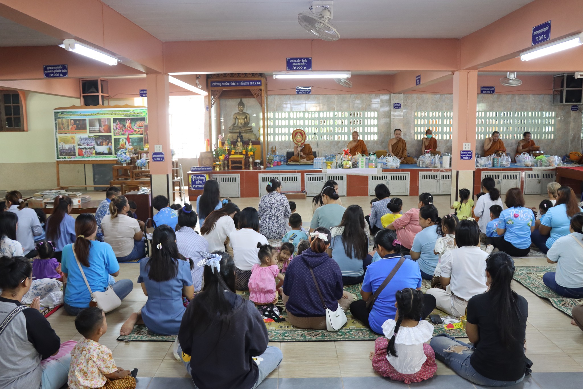 กิจกรรมชวนแม่ไปวัด ประจำปีงบประมาณ พ.ศ. 2568