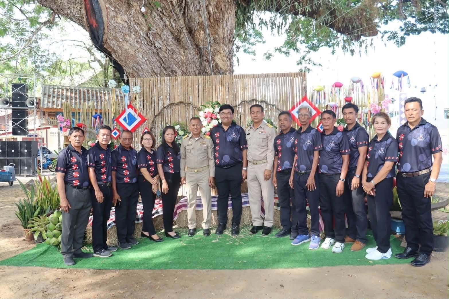 พิธีเปิดโครงการ งานประเพณีไทยทรงดำ ปิดทองหลวงปู่จอน หลวงปู่ต่าง กรมหลวงชุมพร